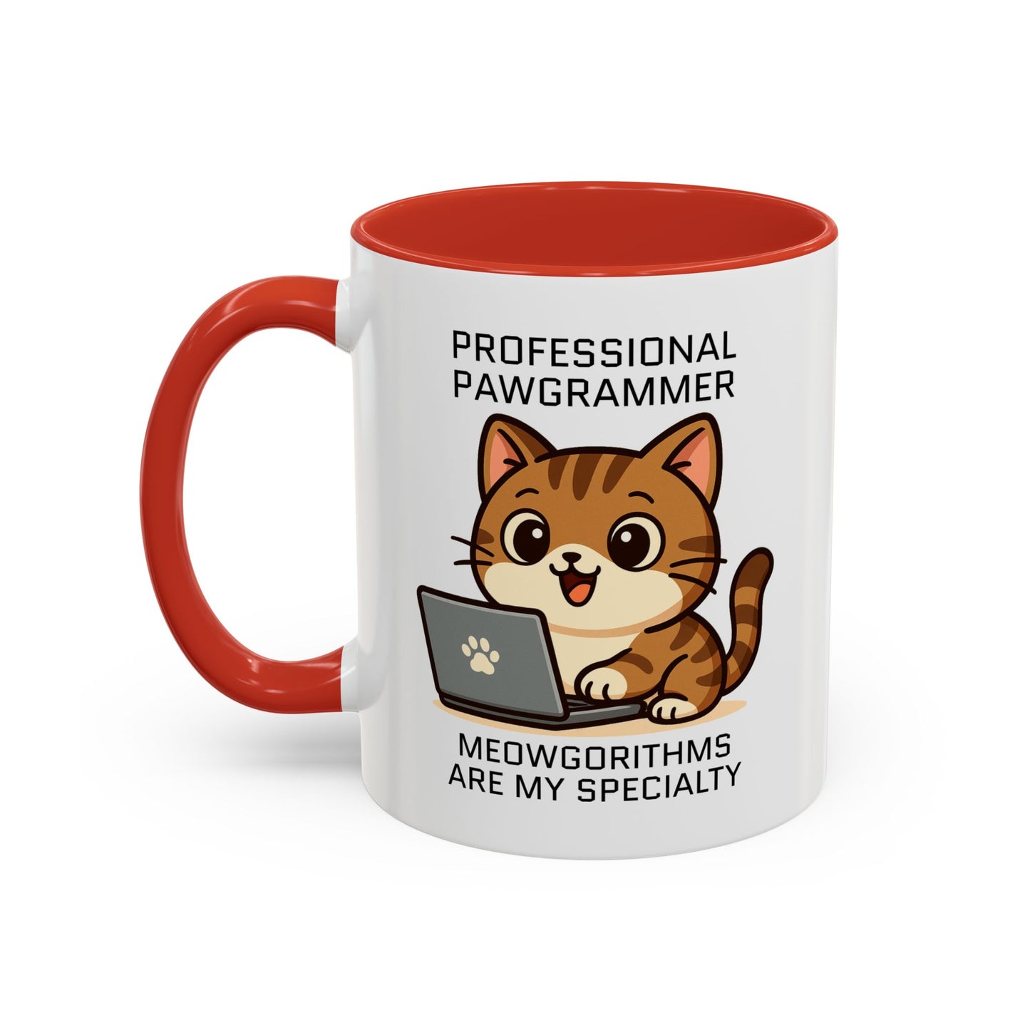 Funny Cat Programmer Mug - Cat Lover Gift - Gift for Him or Her - Coding Mug for Developers - Geeky Tech Coffee Cup - Meowgorithm Joke Mug