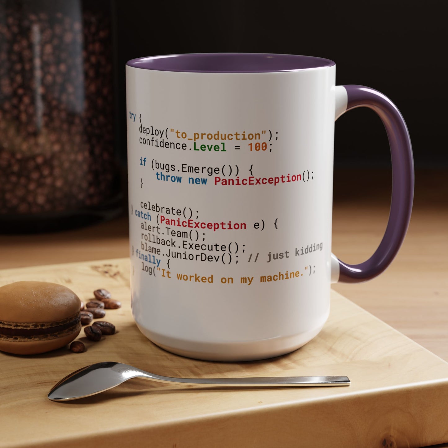 Funny Java Programmer Mug - Code Gift for Him or Her - Software Developer Coffee Cup - Geeky Coding Humor - Techie Gift for Men or Women