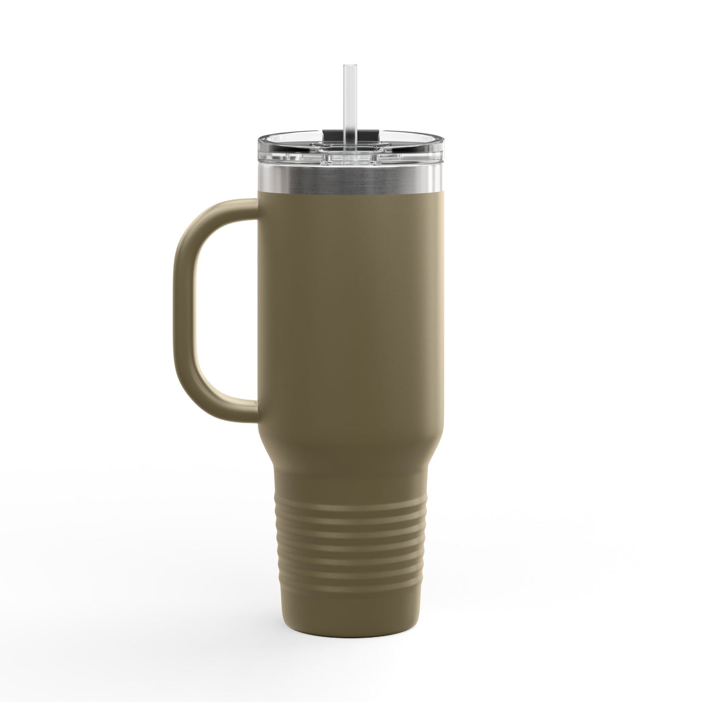 Personalized 40oz Travel Tumbler with Straw - Insulated Stainless Steel Water Cup - Custom Name Adventure Mug Gift