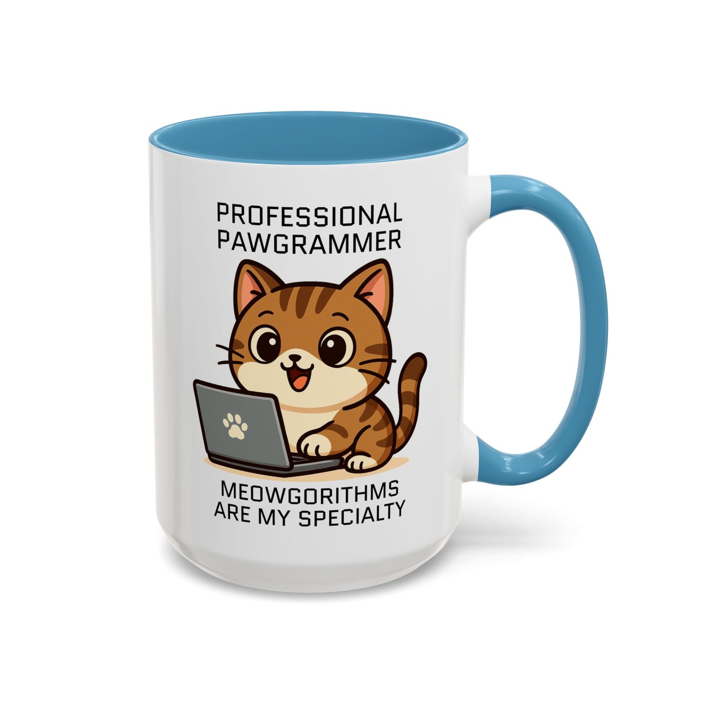 Funny Cat Programmer Mug - Cat Lover Gift - Gift for Him or Her - Coding Mug for Developers - Geeky Tech Coffee Cup - Meowgorithm Joke Mug